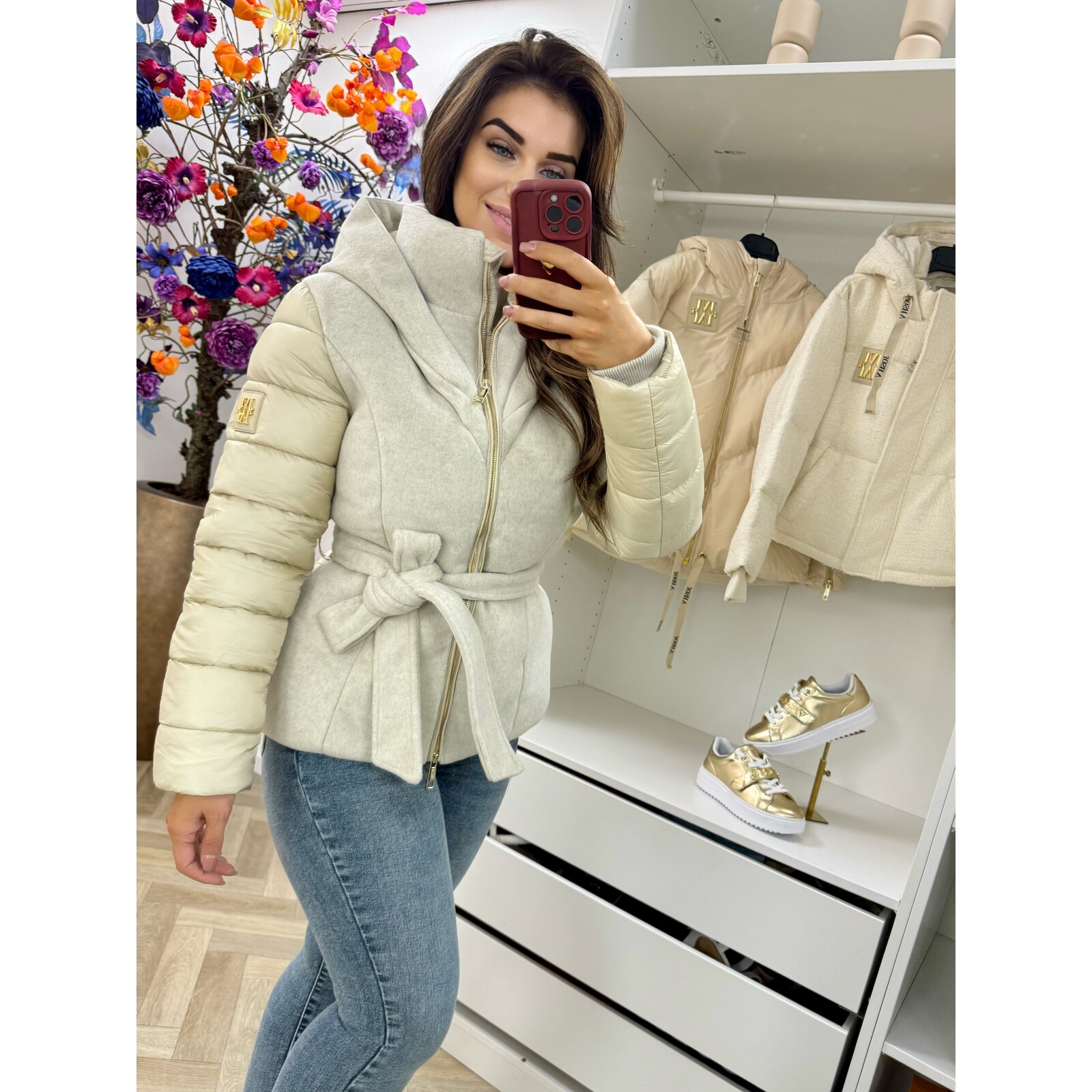 JoshV Jacket Gracia Light Beige JoshV