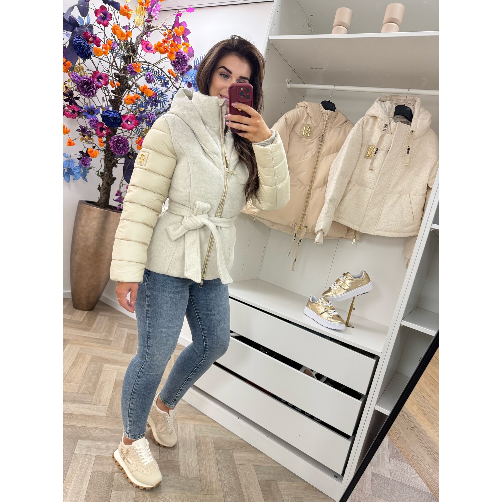 JoshV Jacket Gracia Light Beige JoshV