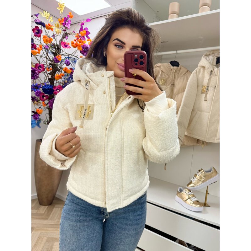 Jacket Alice Cocoon White JoshV