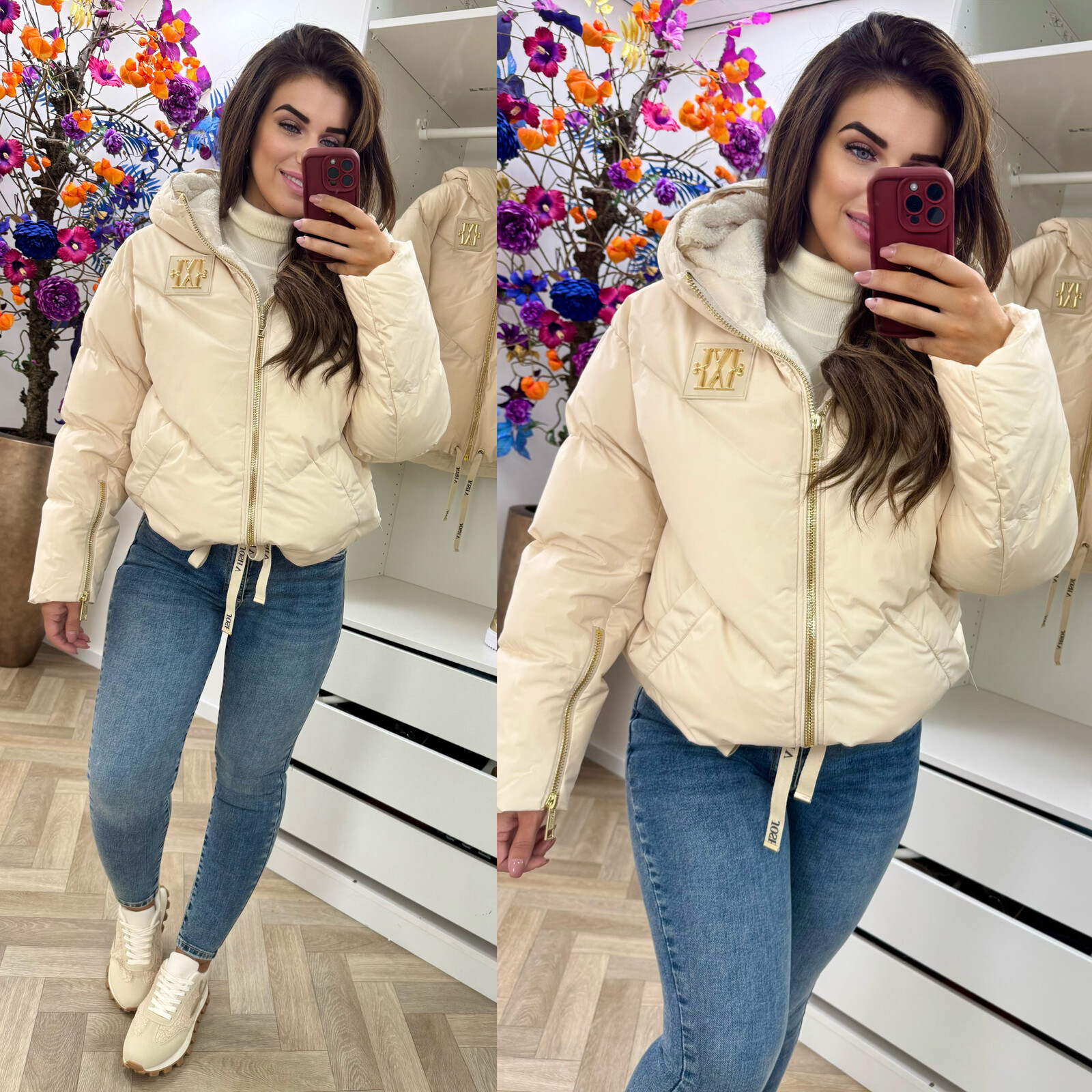 JoshV Jacket Wrenna Light Ecru JoshV