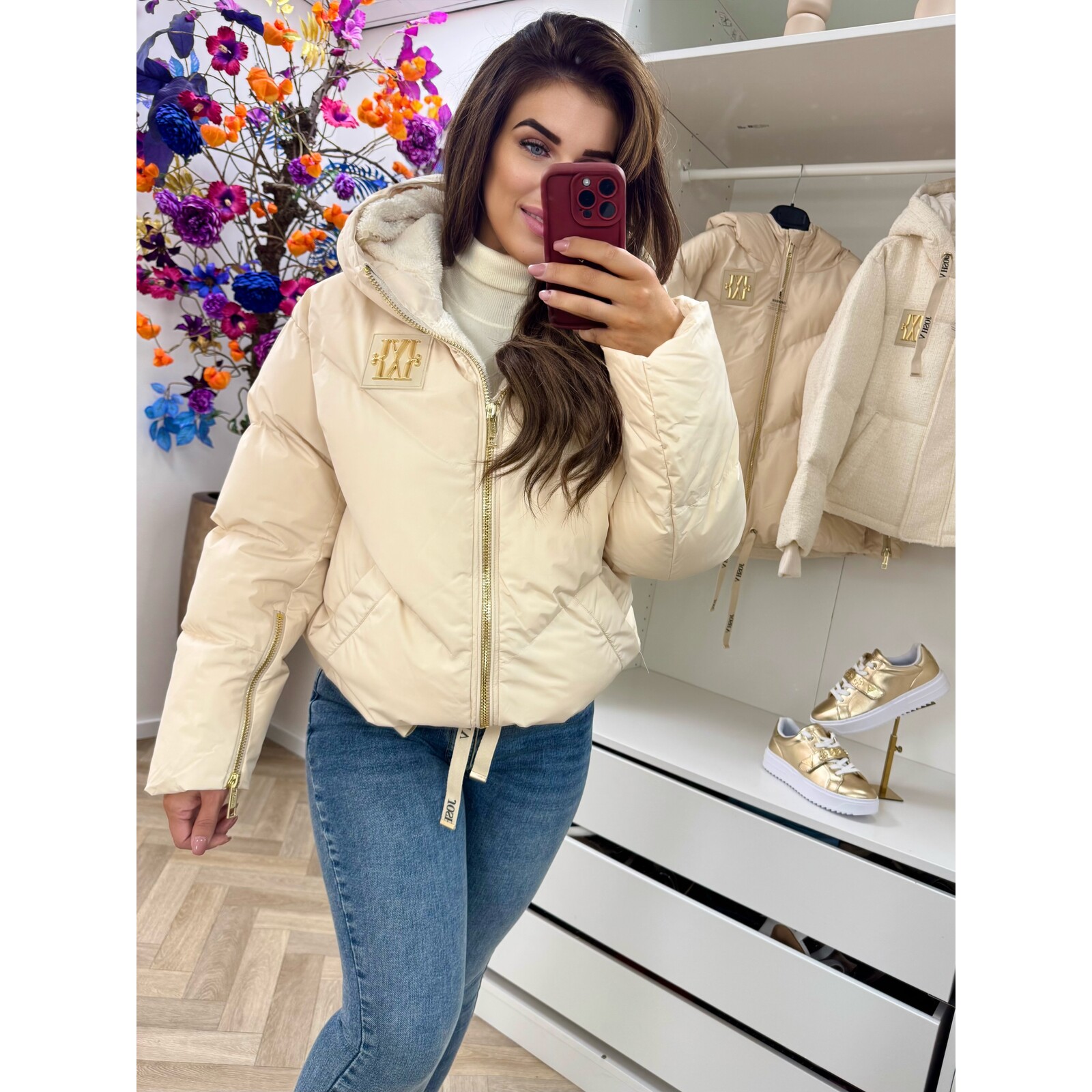 JoshV Jacket Wrenna Light Ecru JoshV