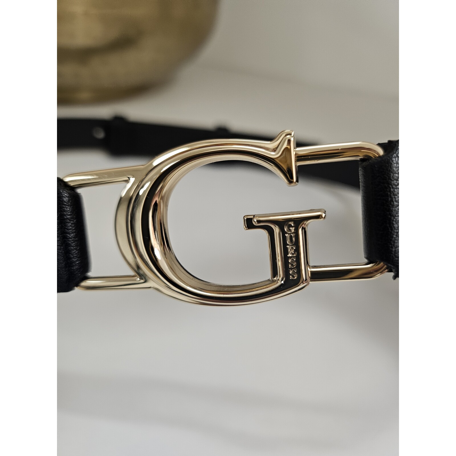 Guess Belt Dea Black Gold Guess 877