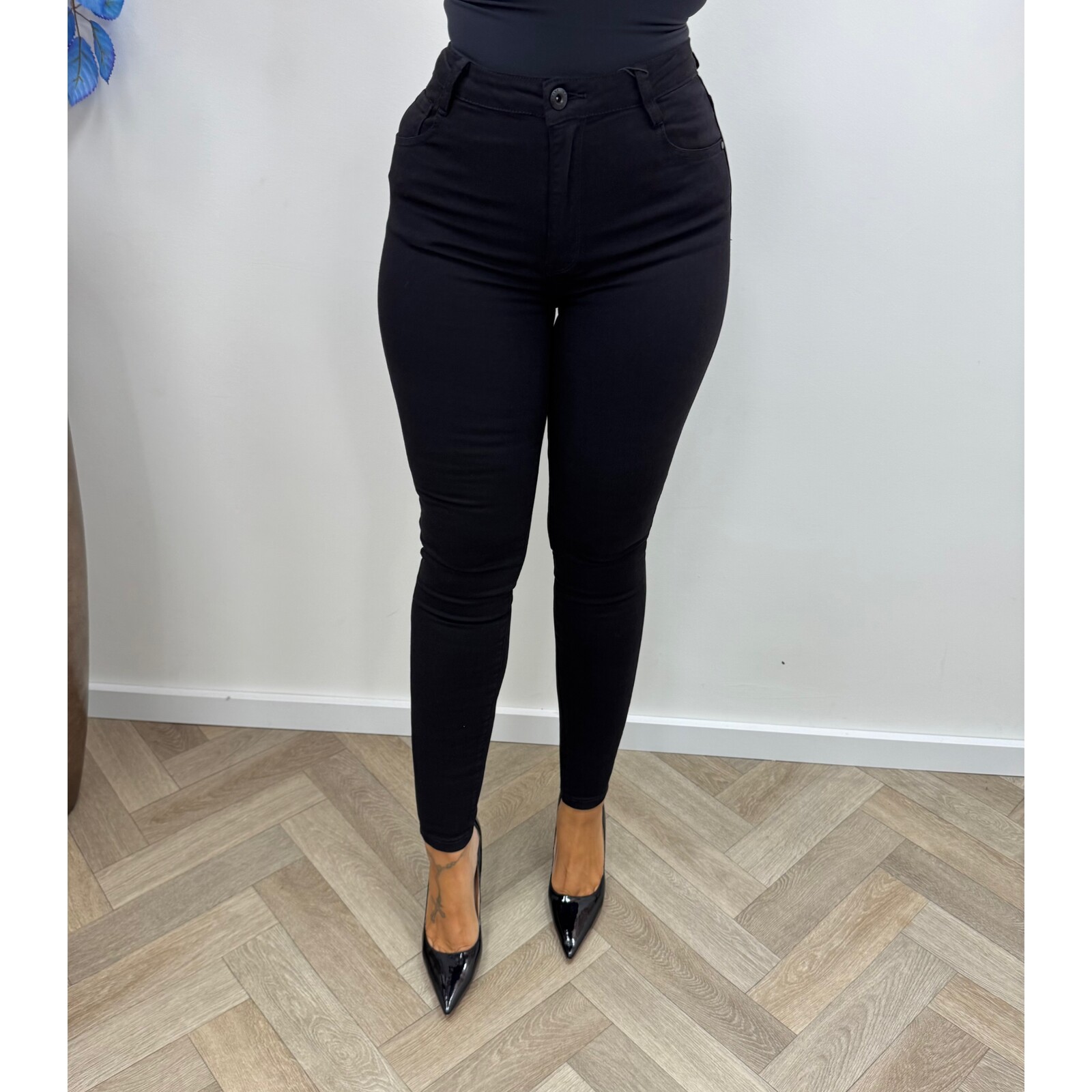 Perfect Jeans Black Laulia 6D418-1