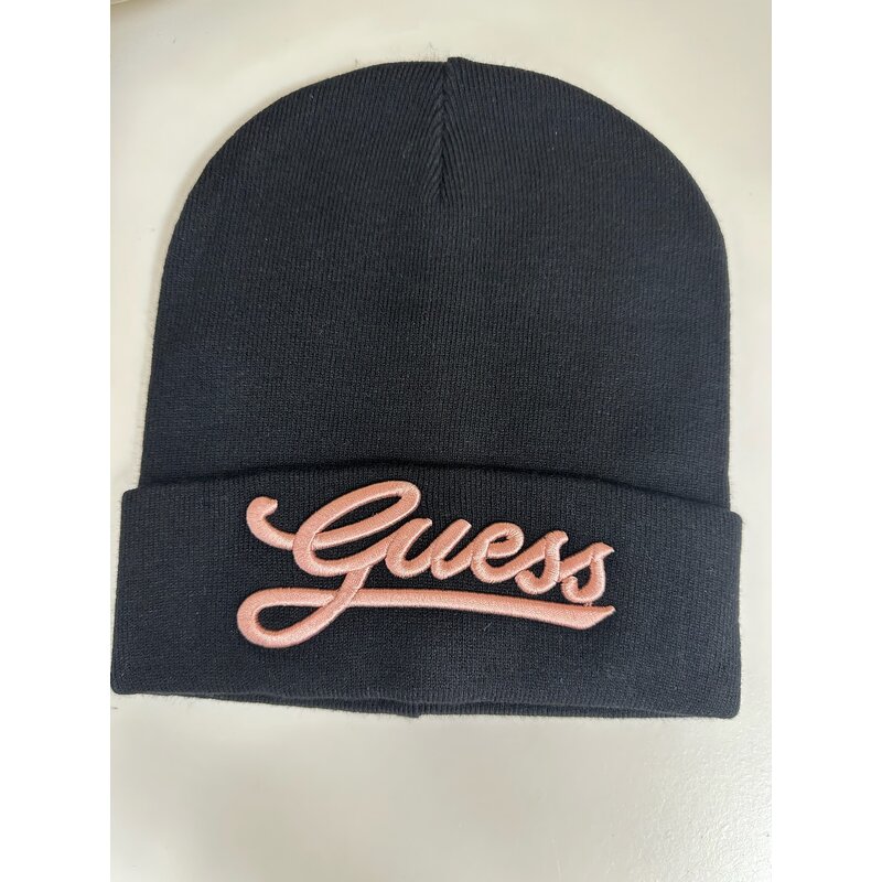 Muts Guess Logo Black Pink 850