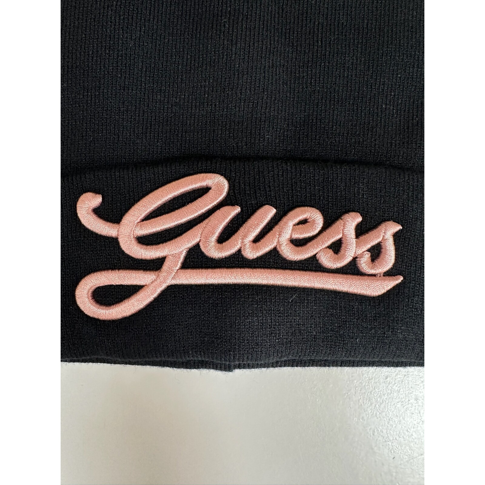 Guess Muts Guess Logo Black Pink 850