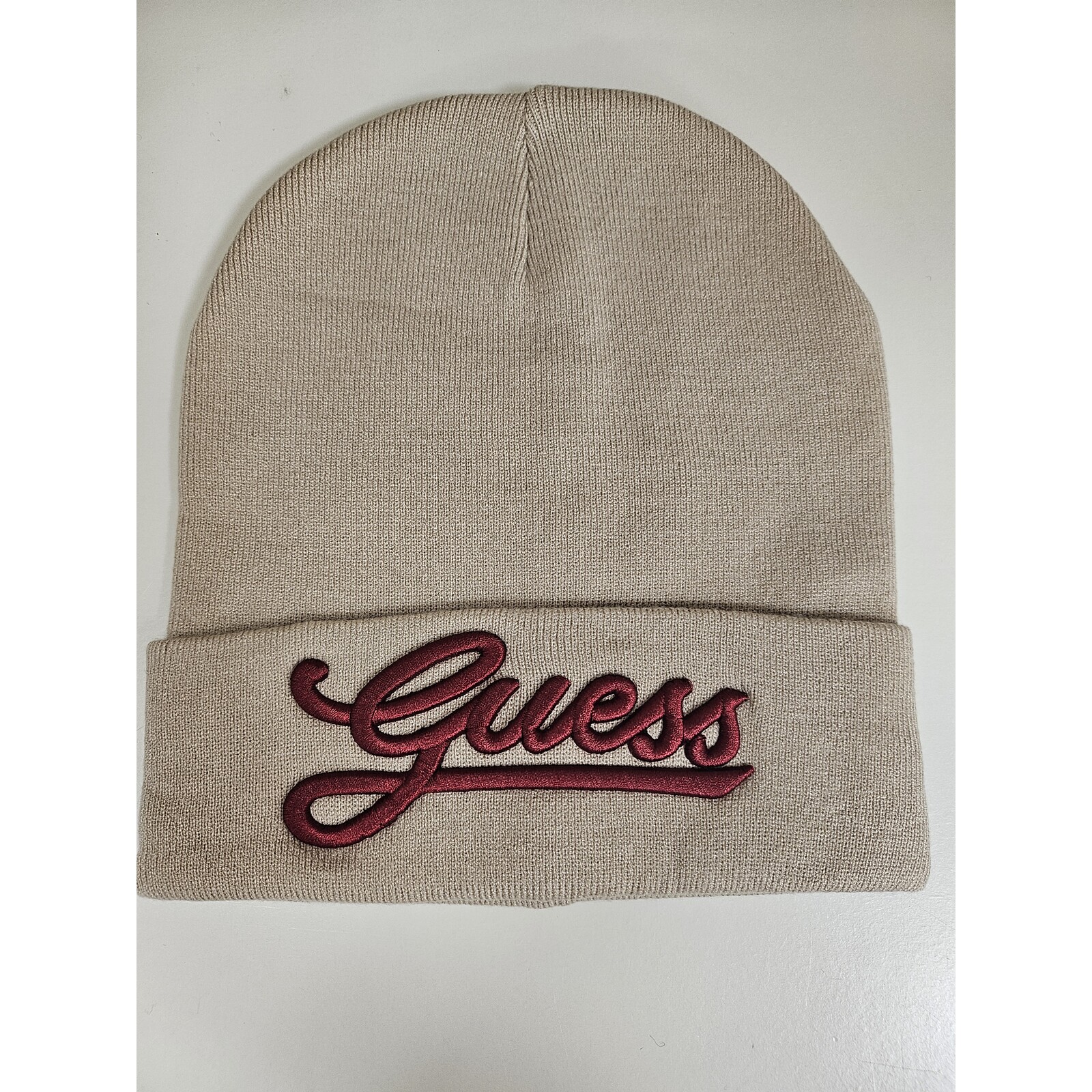 Guess Muts Guess Logo Beige Wine 849