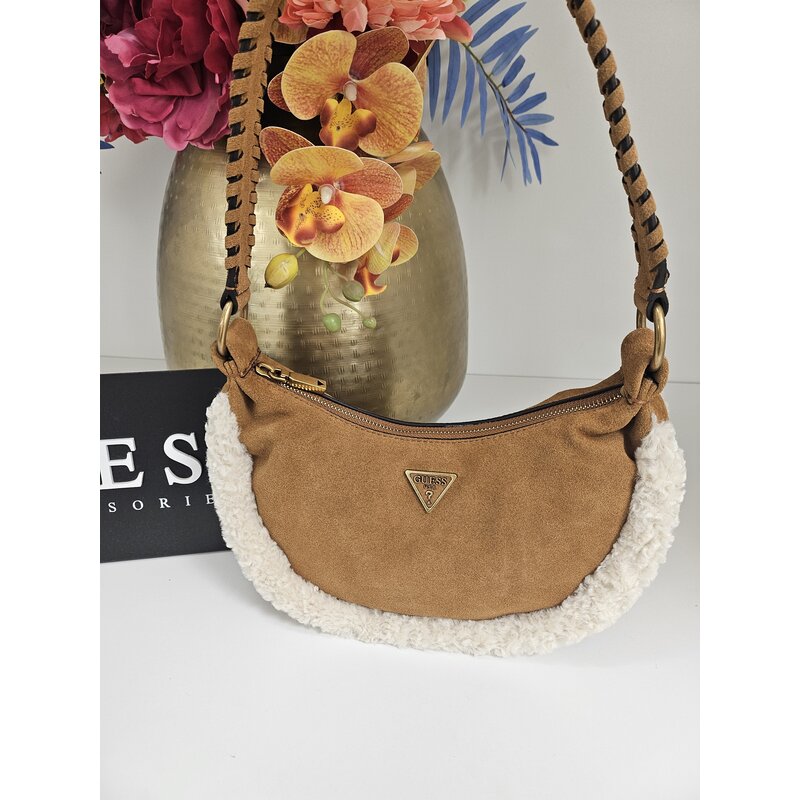 Bag Amita Suede Congac Guess 936
