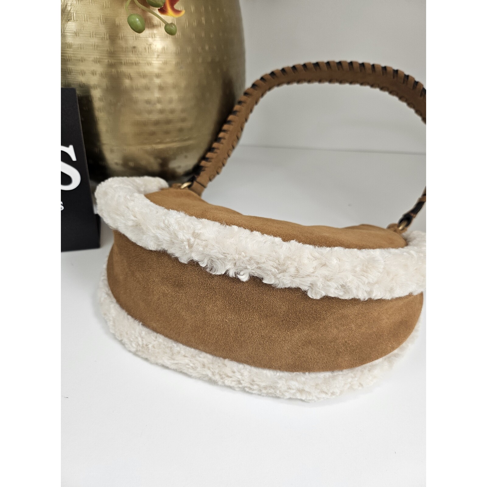 Guess Bag Amita Suede Congac Guess 936