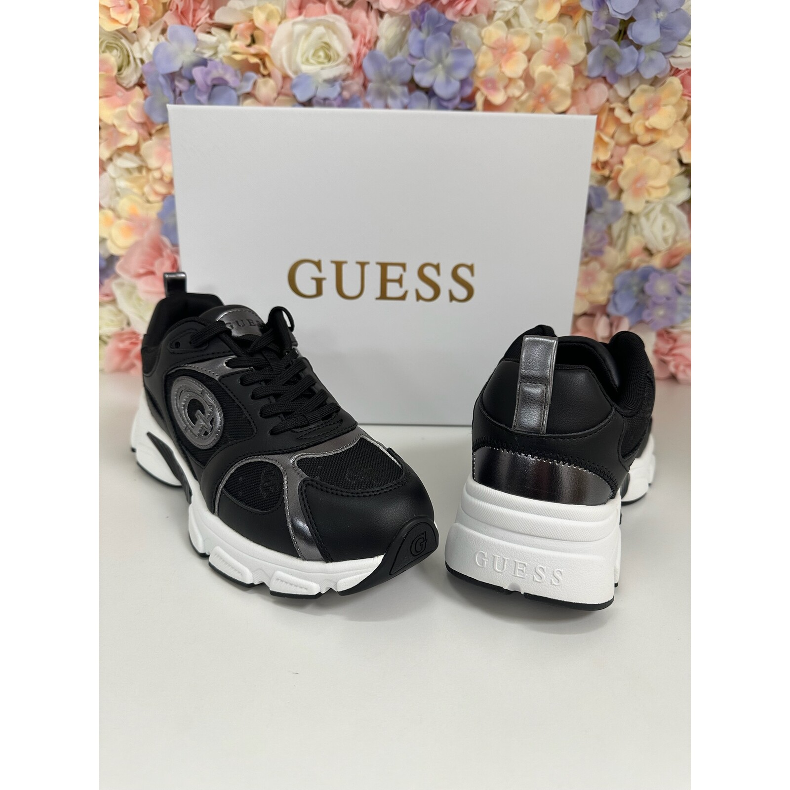 Guess Sneakers Ibitha Black Pewter Guess 950