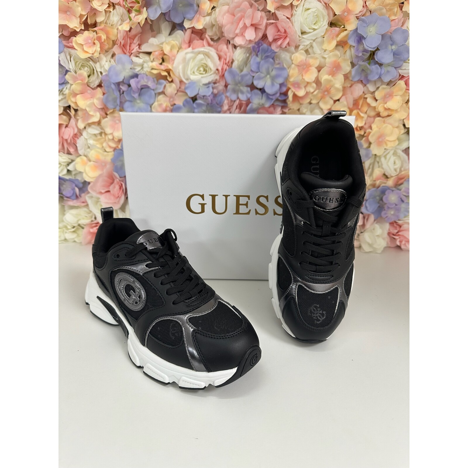 Guess Sneakers Ibitha Black Pewter Guess 950