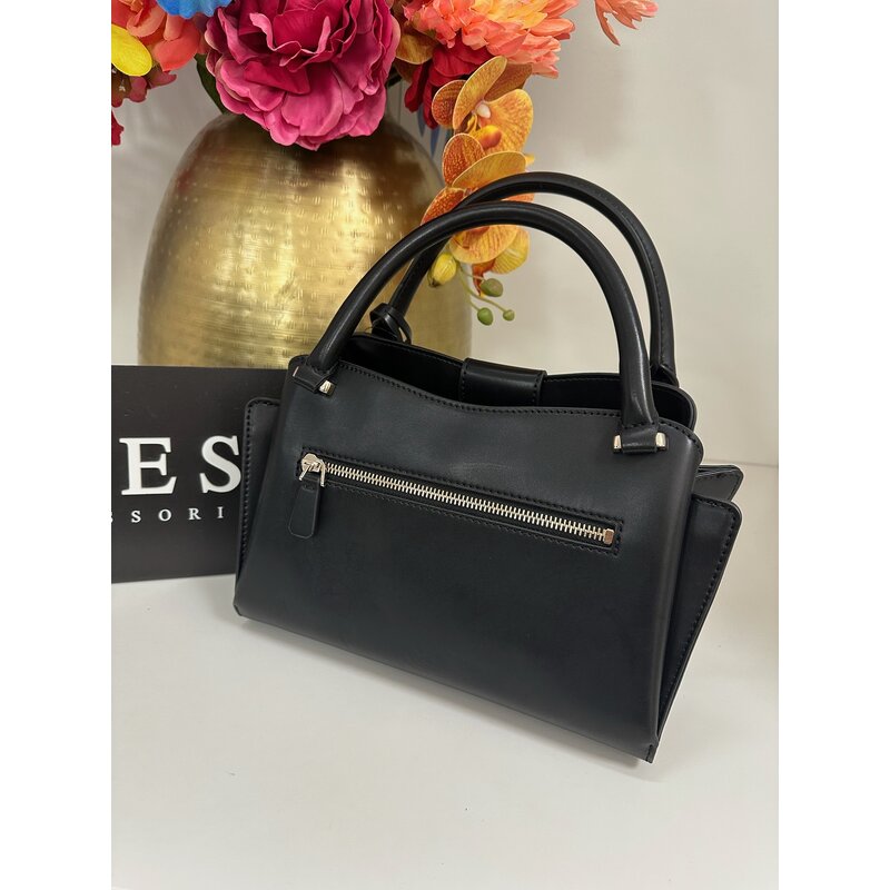 Satchel Bag Jane Black Guess 963