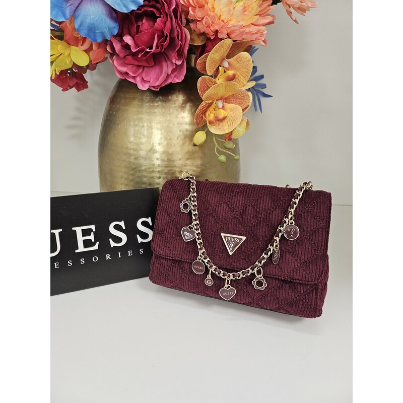 Flap Bag Giully Wine Guess 956