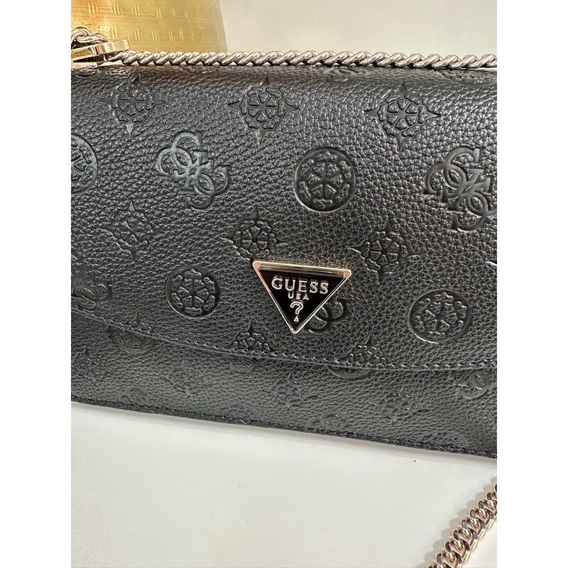 Flap Bag Cresidia Black Guess 973