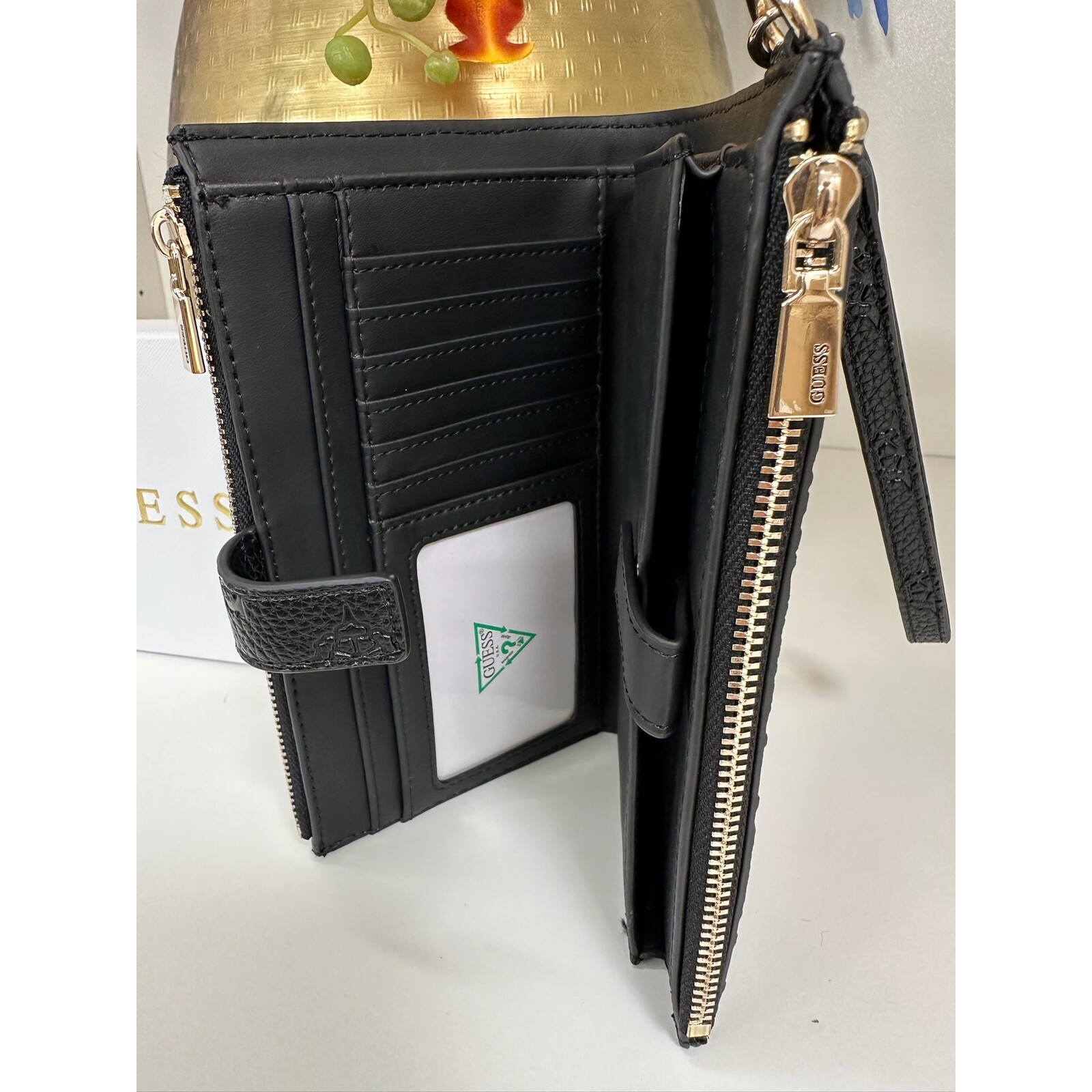 Guess Portemonne Cresidia Black Guess 960