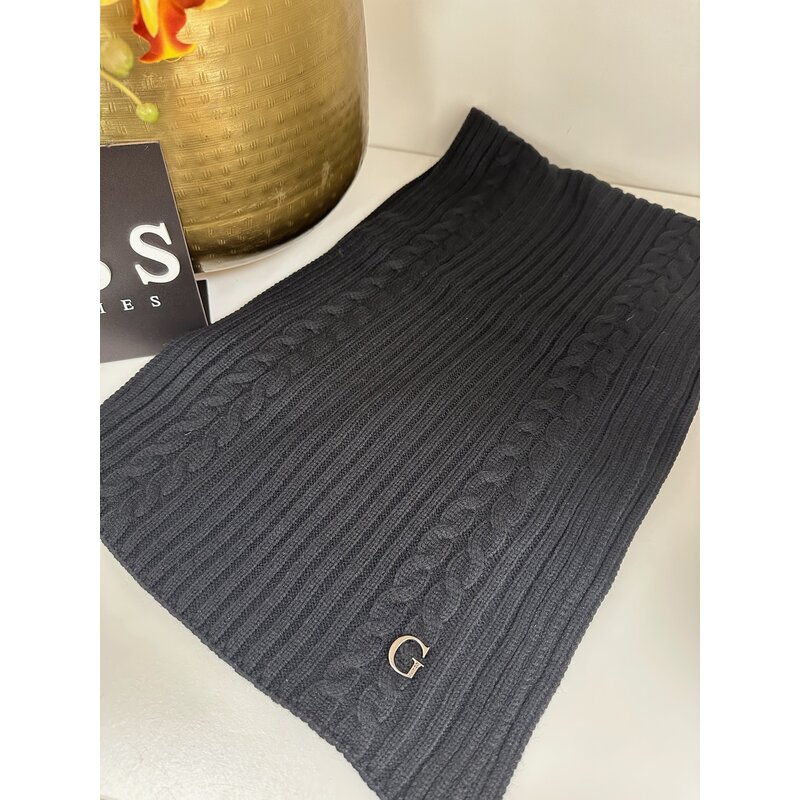 Sjaal Logo Guess Black 969