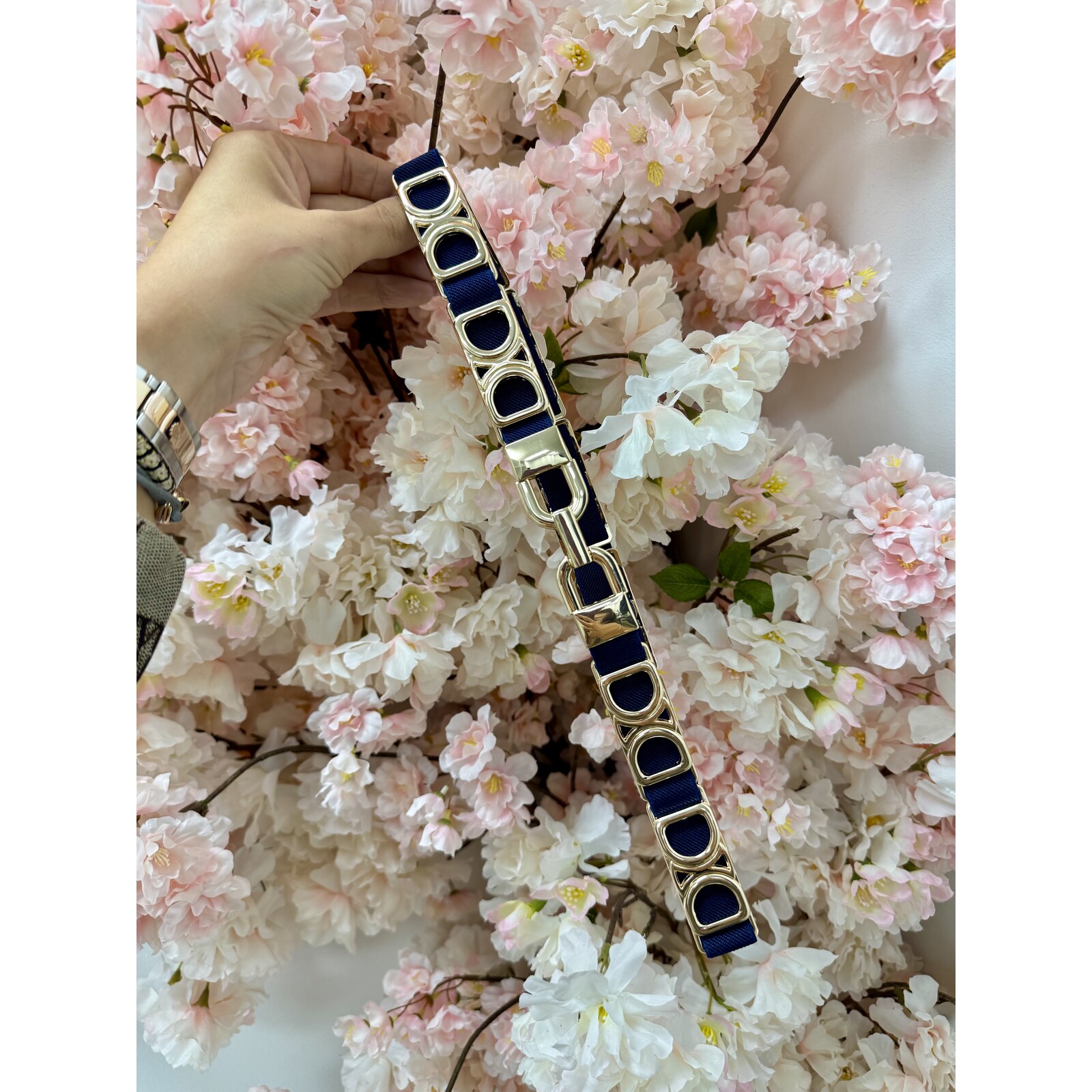 Elastic Belt Donna PD-2870 Navy