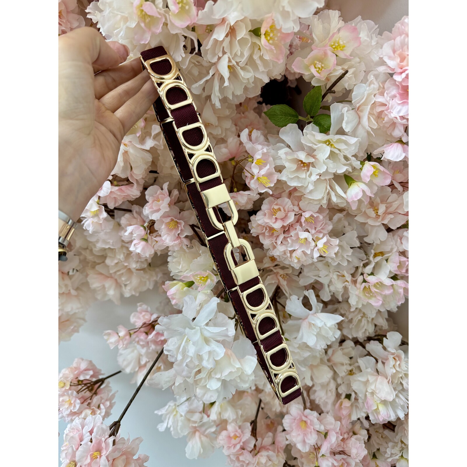 Elastic Belt Donna PD-2870 Wine