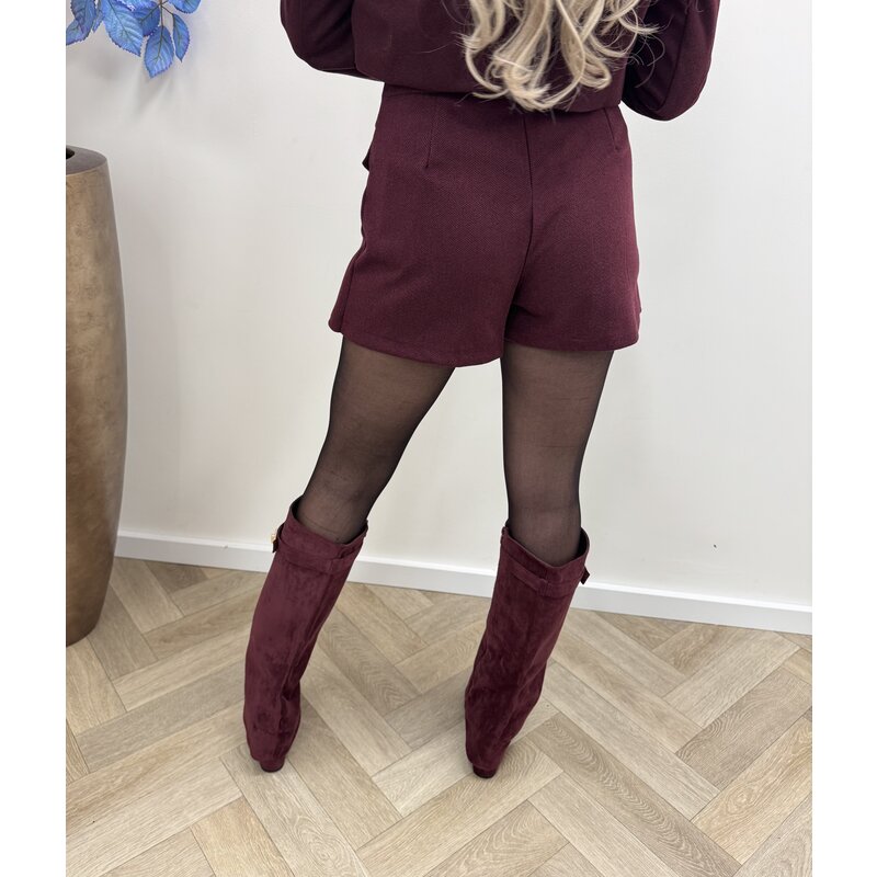 Skort Chic Station wine
