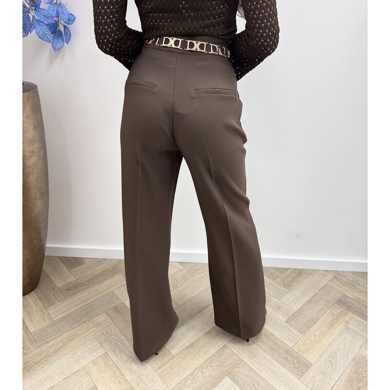 Pants Eve Luxury P934 Choco