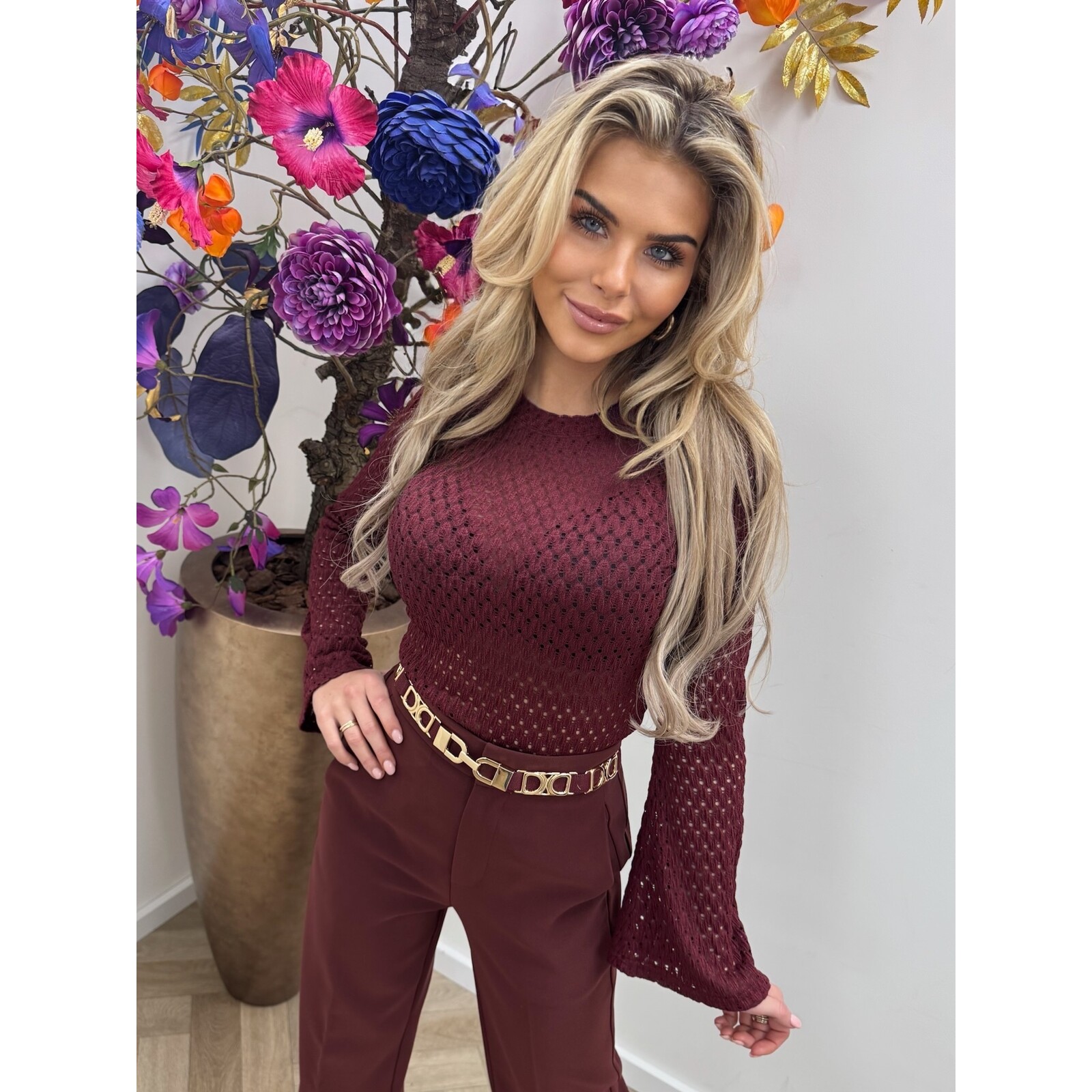 Top Benthe HS9878 Bordeaux