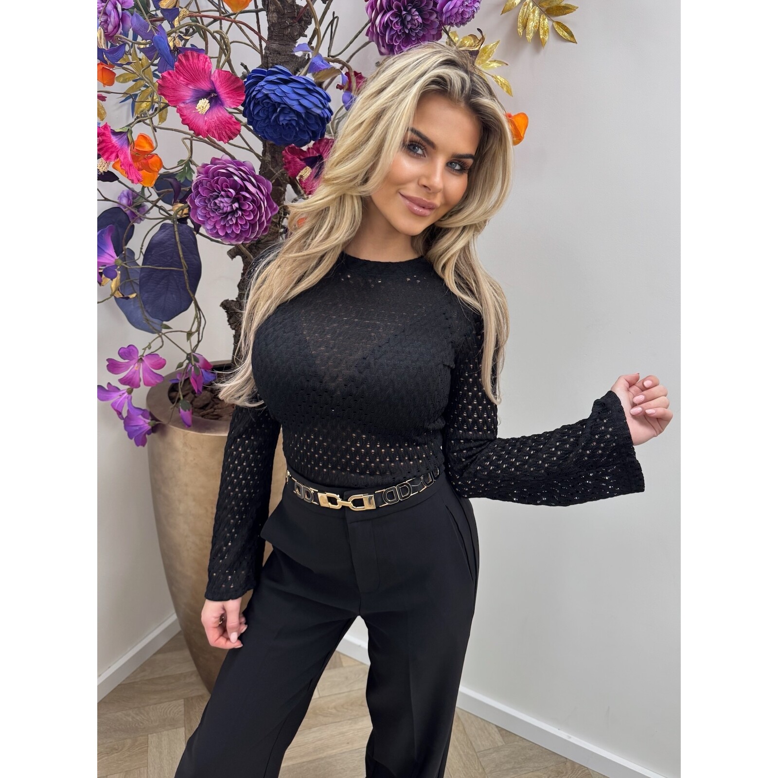 Top Benthe  HS9878 Black