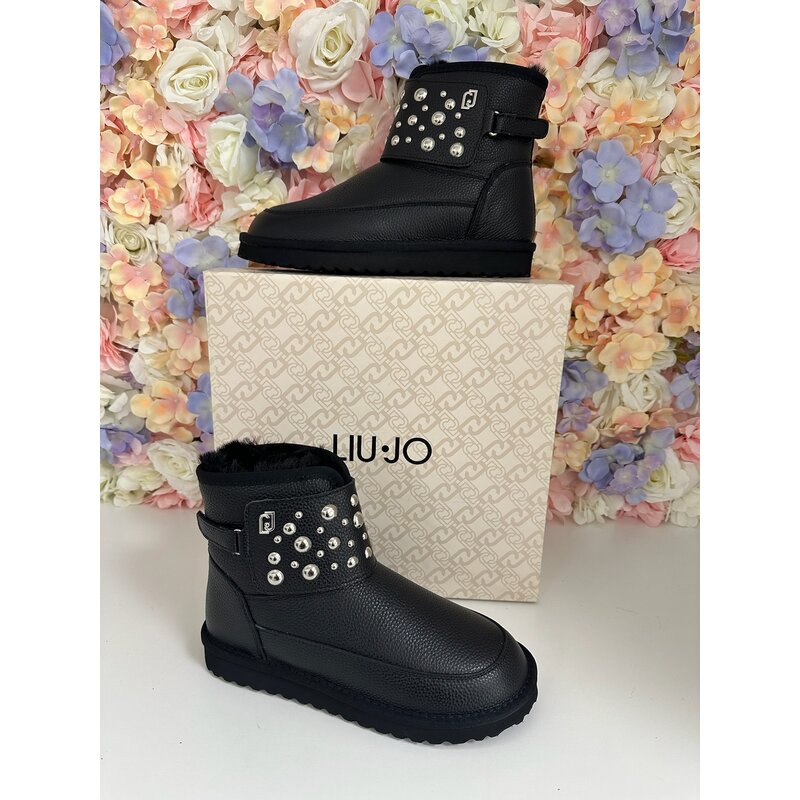 Ankle Boot Jill Leather Black Liu Jo 1844