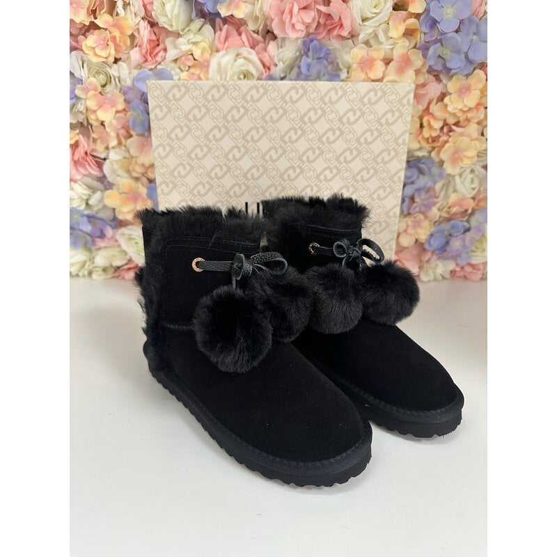Ankle Boots Jill Pompom Black Liu Jo 1840