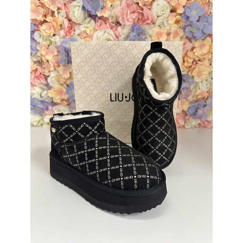 Ankle Boots Jane Logo Black Liu Jo 1842