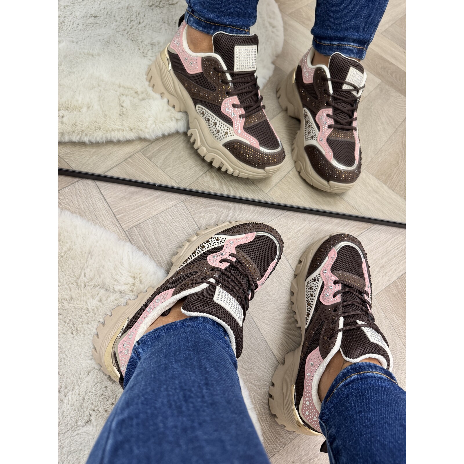 Sneakers  Rosy Brown 8-211