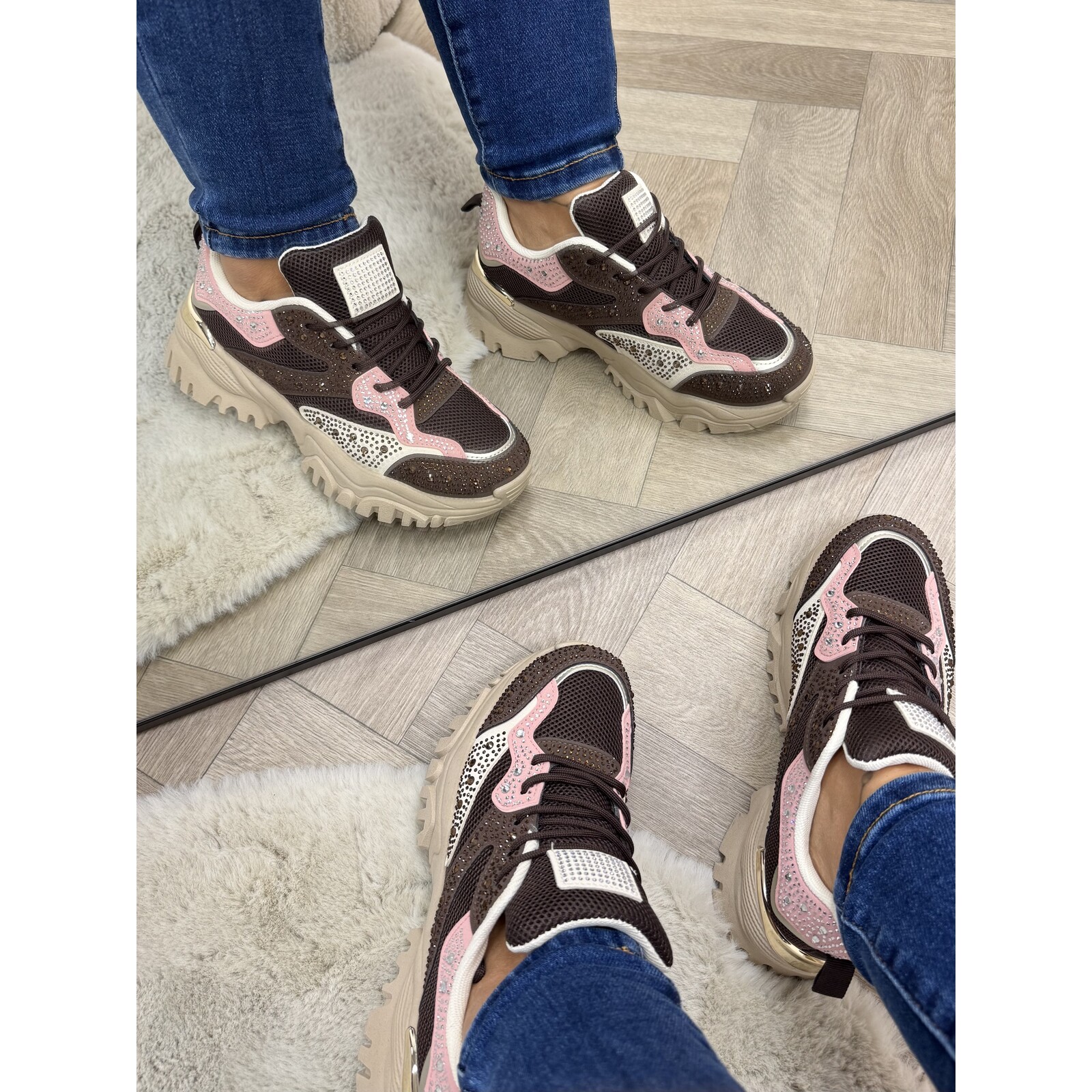 Sneakers  Rosy Brown 8-211