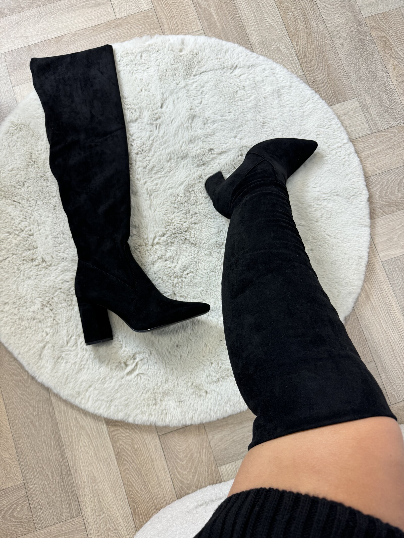 Overknee Boots Chloe Black DES921