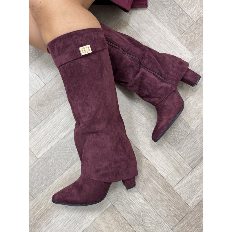 Laars  Jill Suede Wine DES8063S
