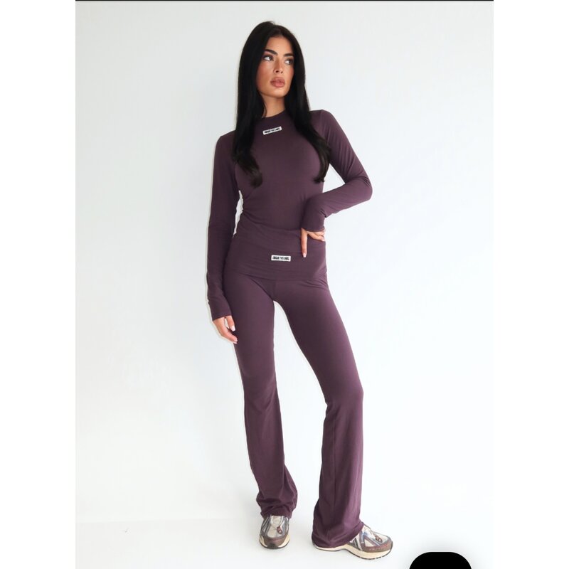 Nena Top Long sleeve Deep Berry