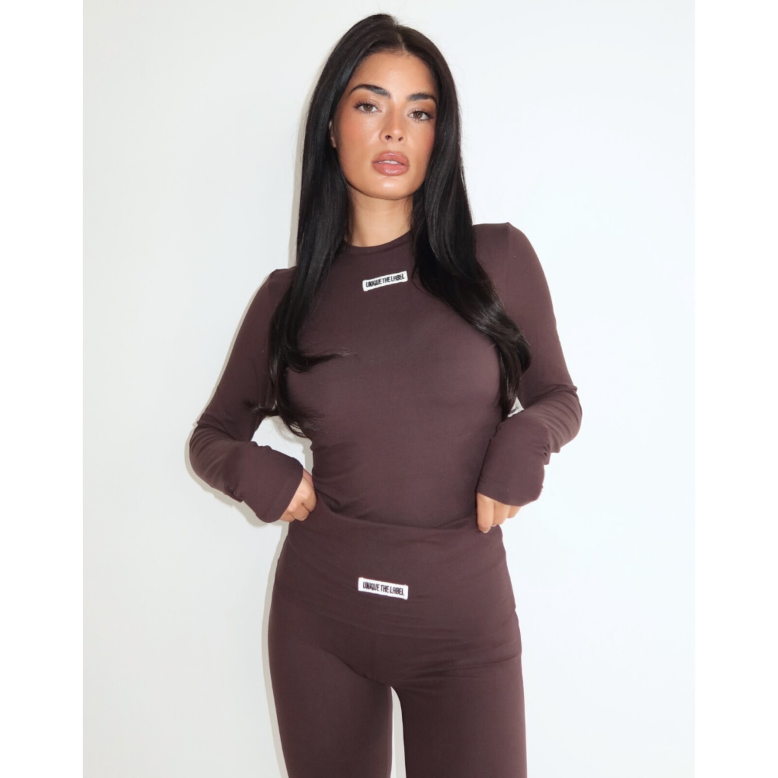 Unique The Label Nena Long sleeve Cacao