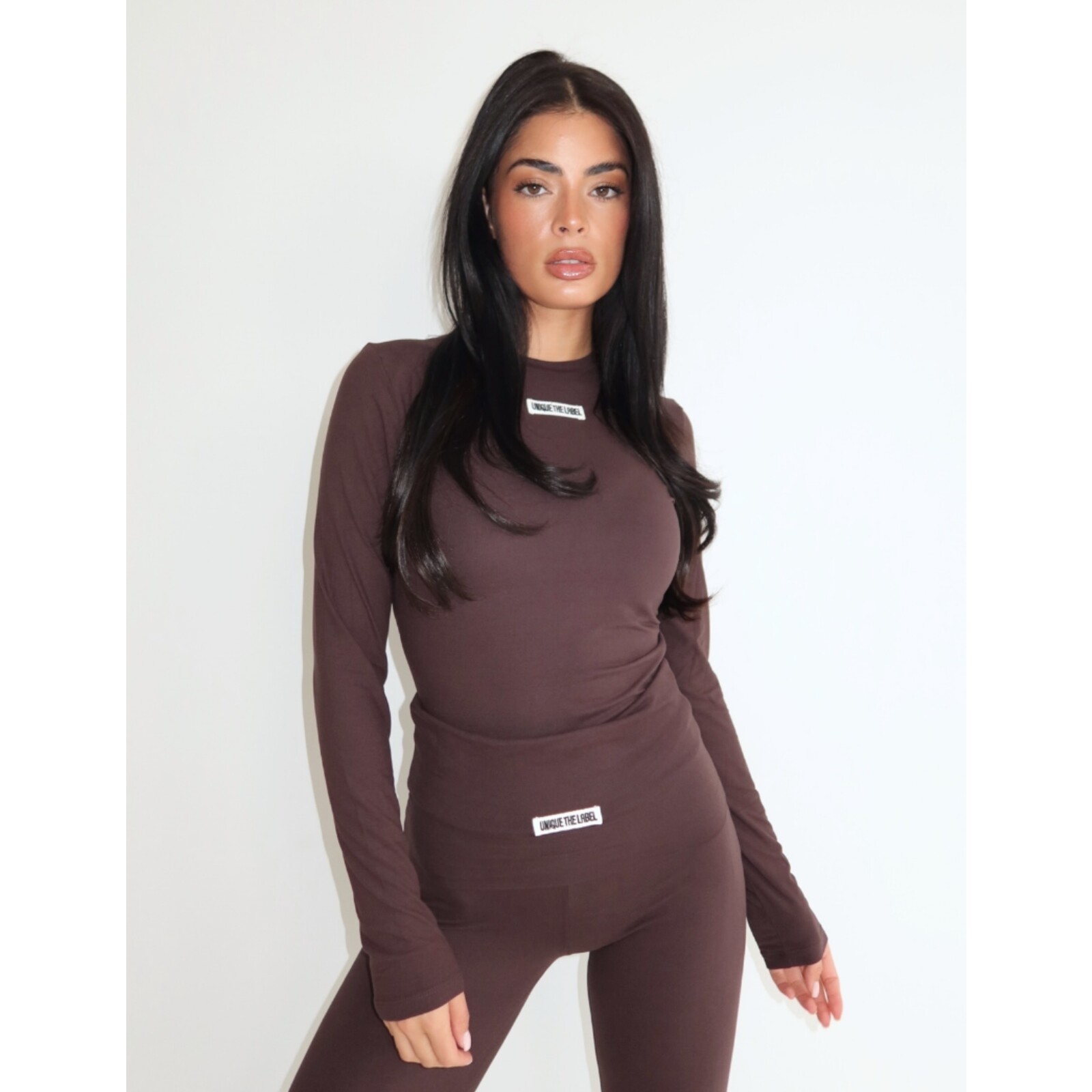Unique The Label Nena Long sleeve Cacao