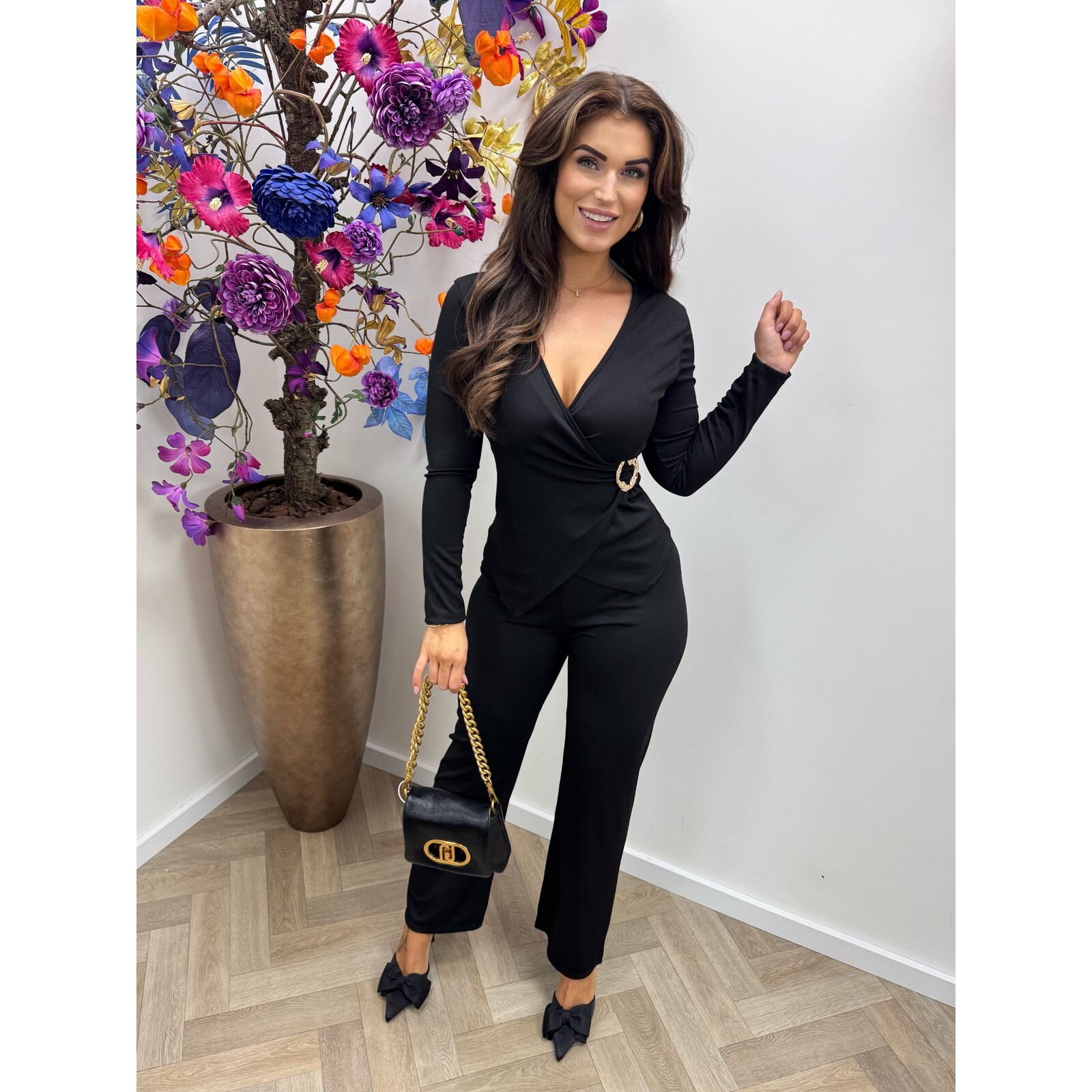 2 delige set Lorena Black