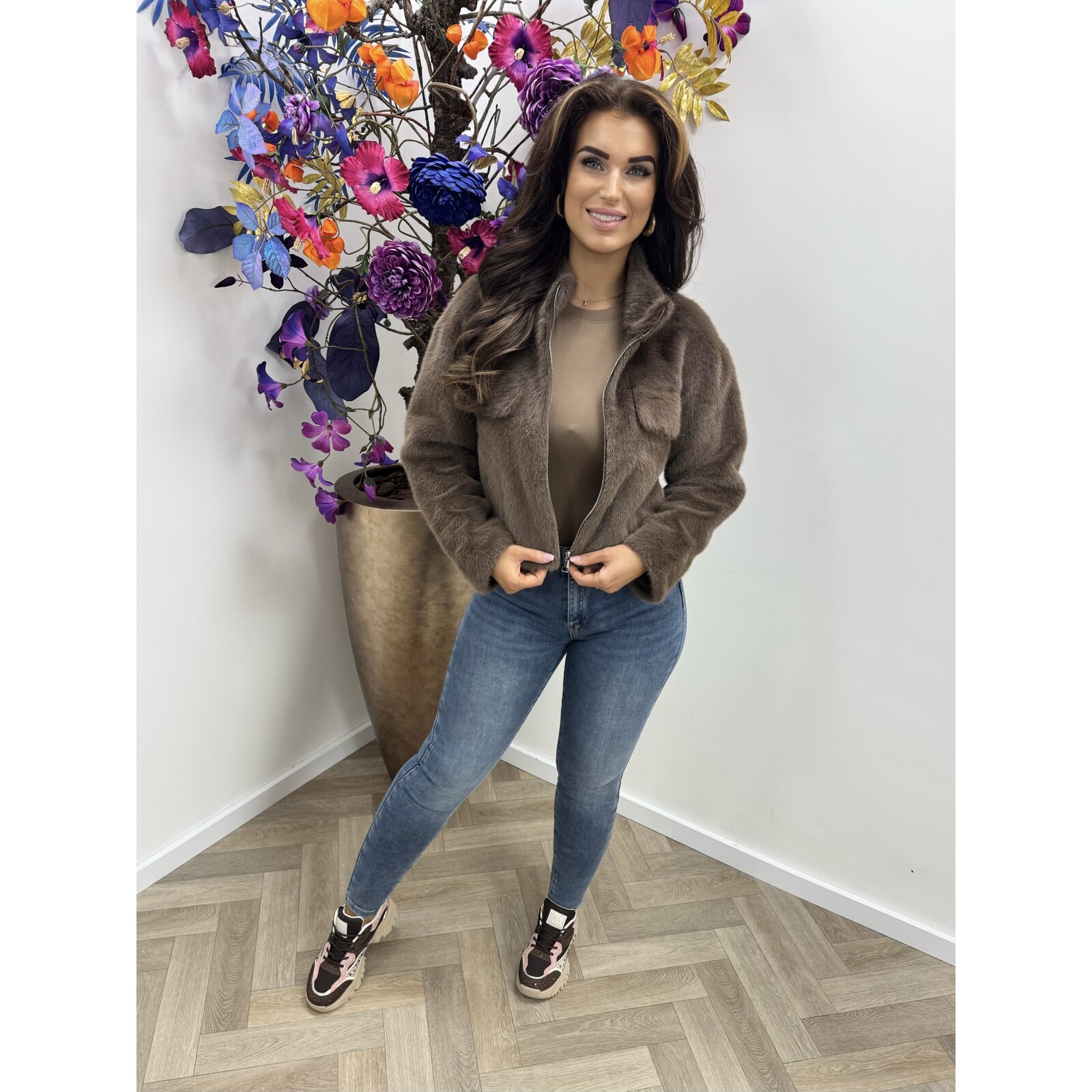 Bont jacket lucy taupe