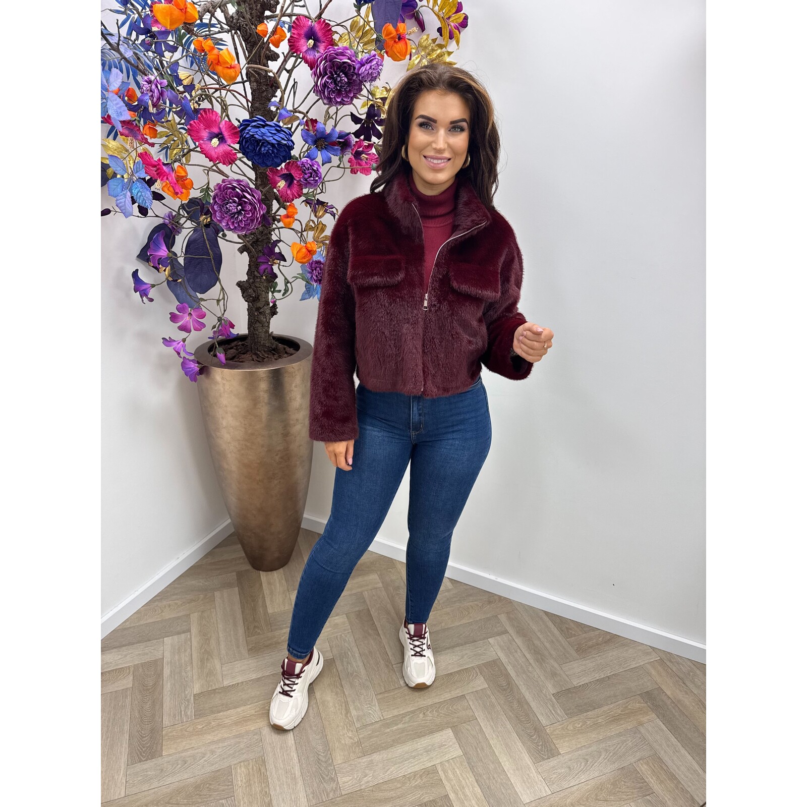 Bont jacket lucy  bordeaux