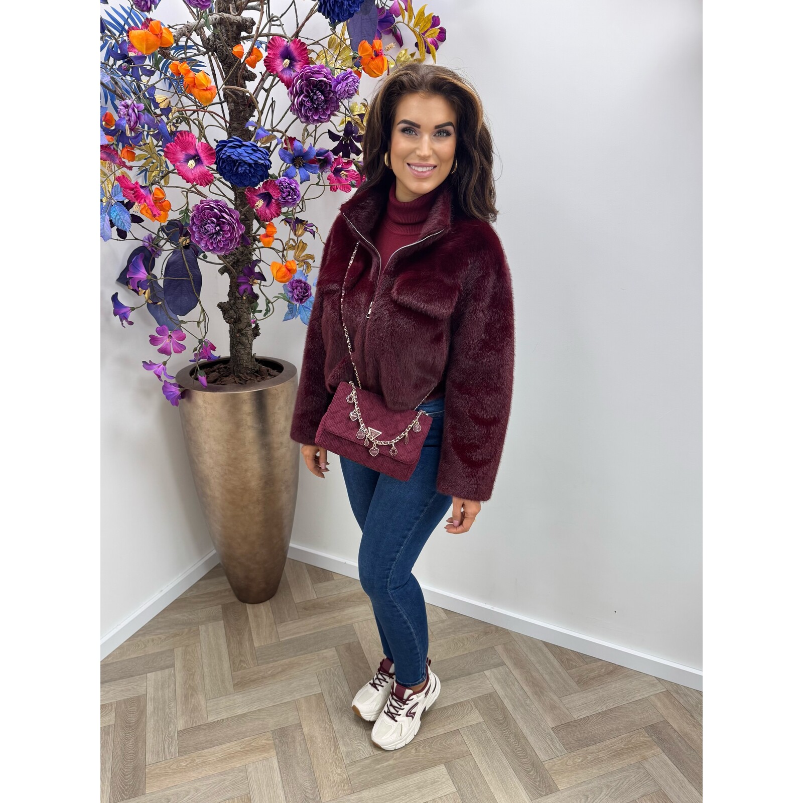 Bont jacket lucy  bordeaux
