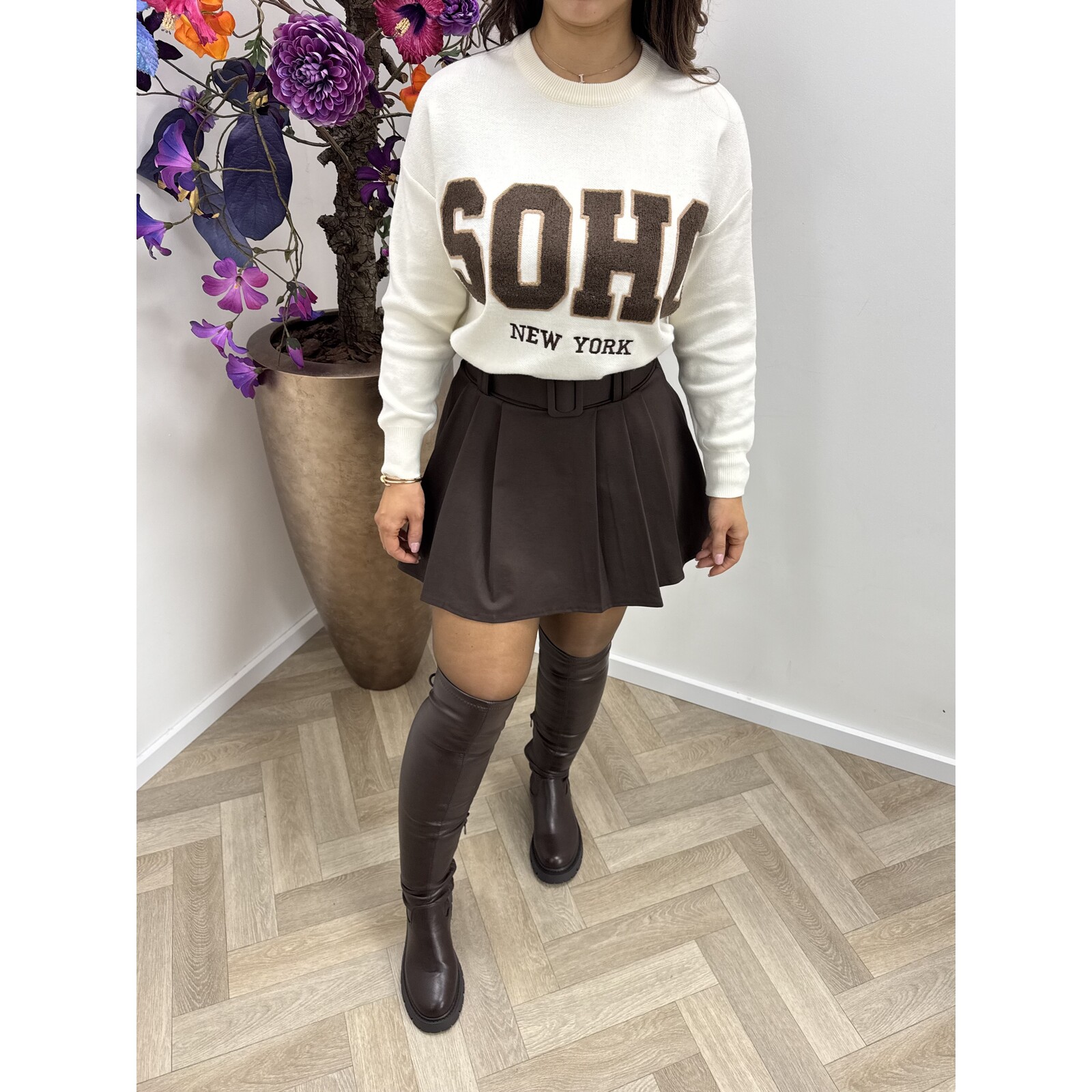 Trui Soho Teddy Creme AM742