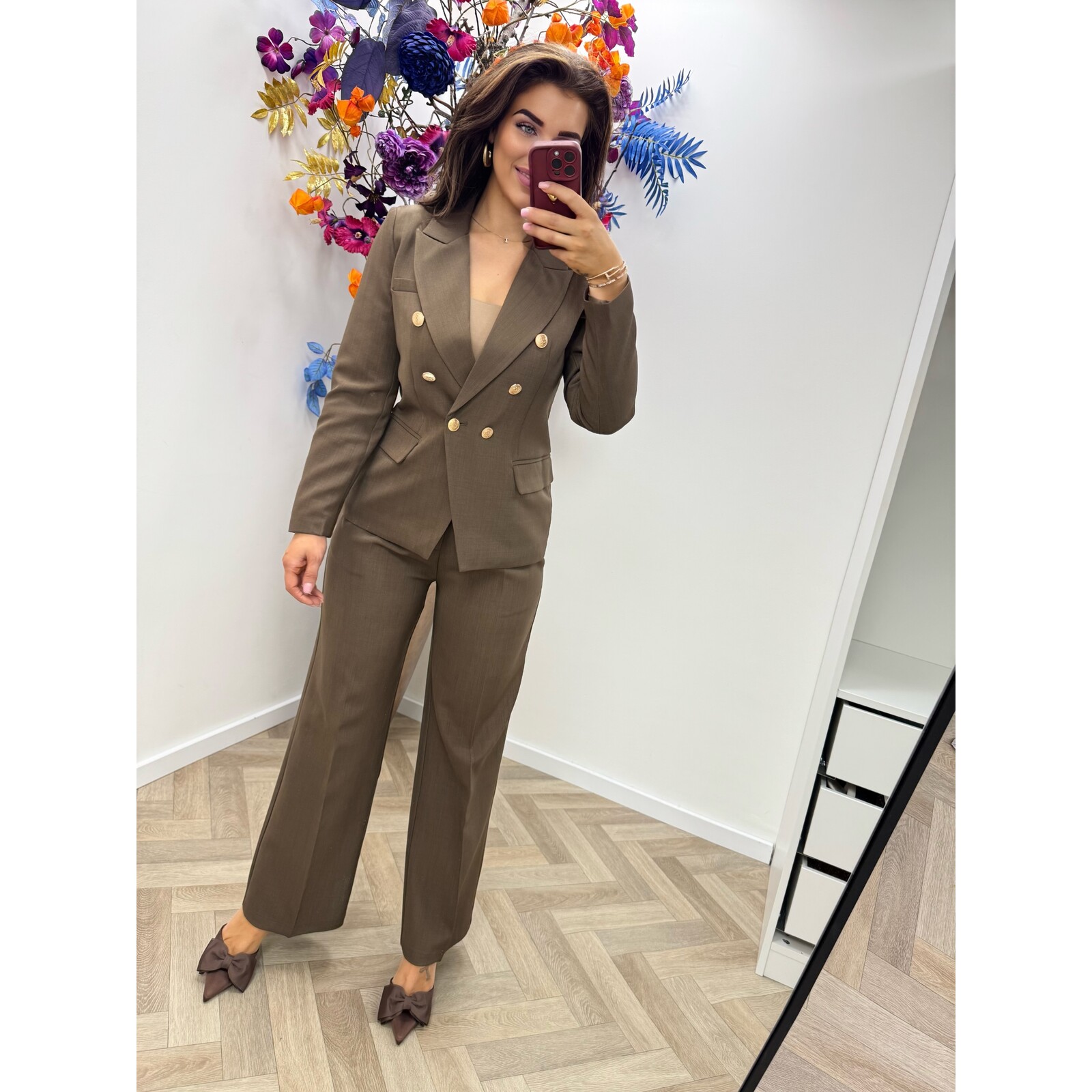 Perfect Blazer Button 1550 Choco