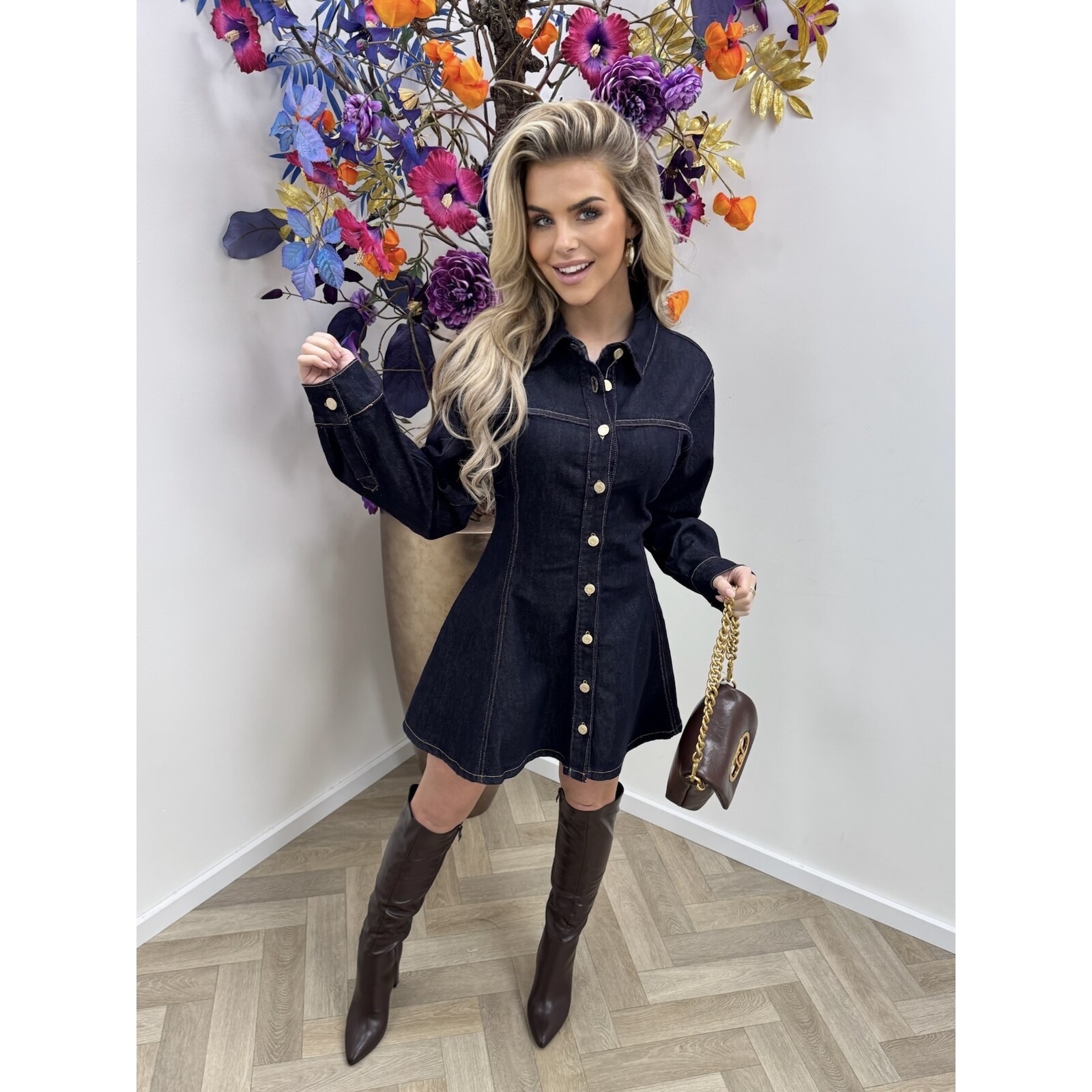 Dress Denim Paris MG-781B