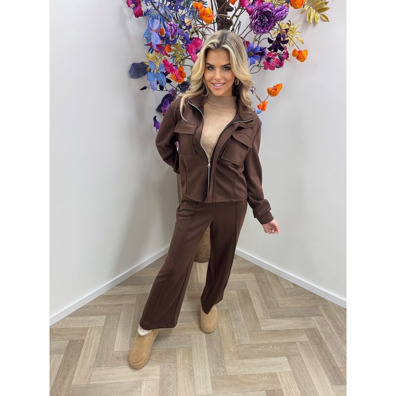 2 Delige Franny Style Choco