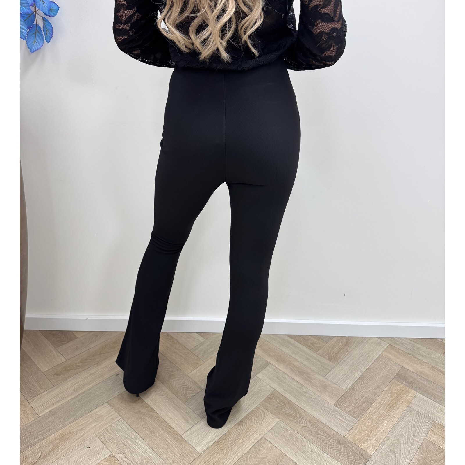 Flair Pants Bow Look Black