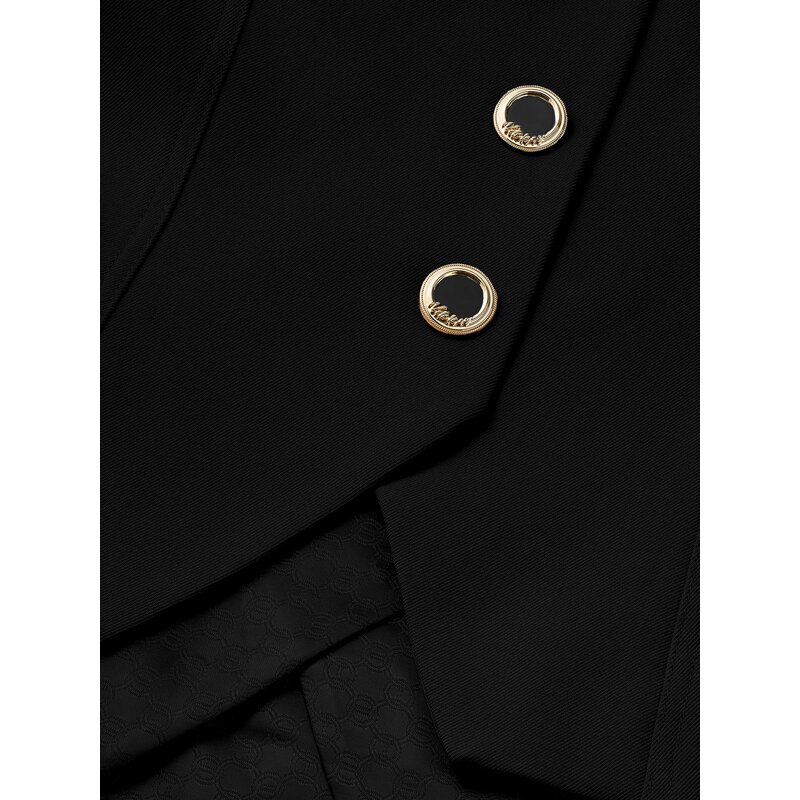 Waistcoat Oakland Black Nikkie