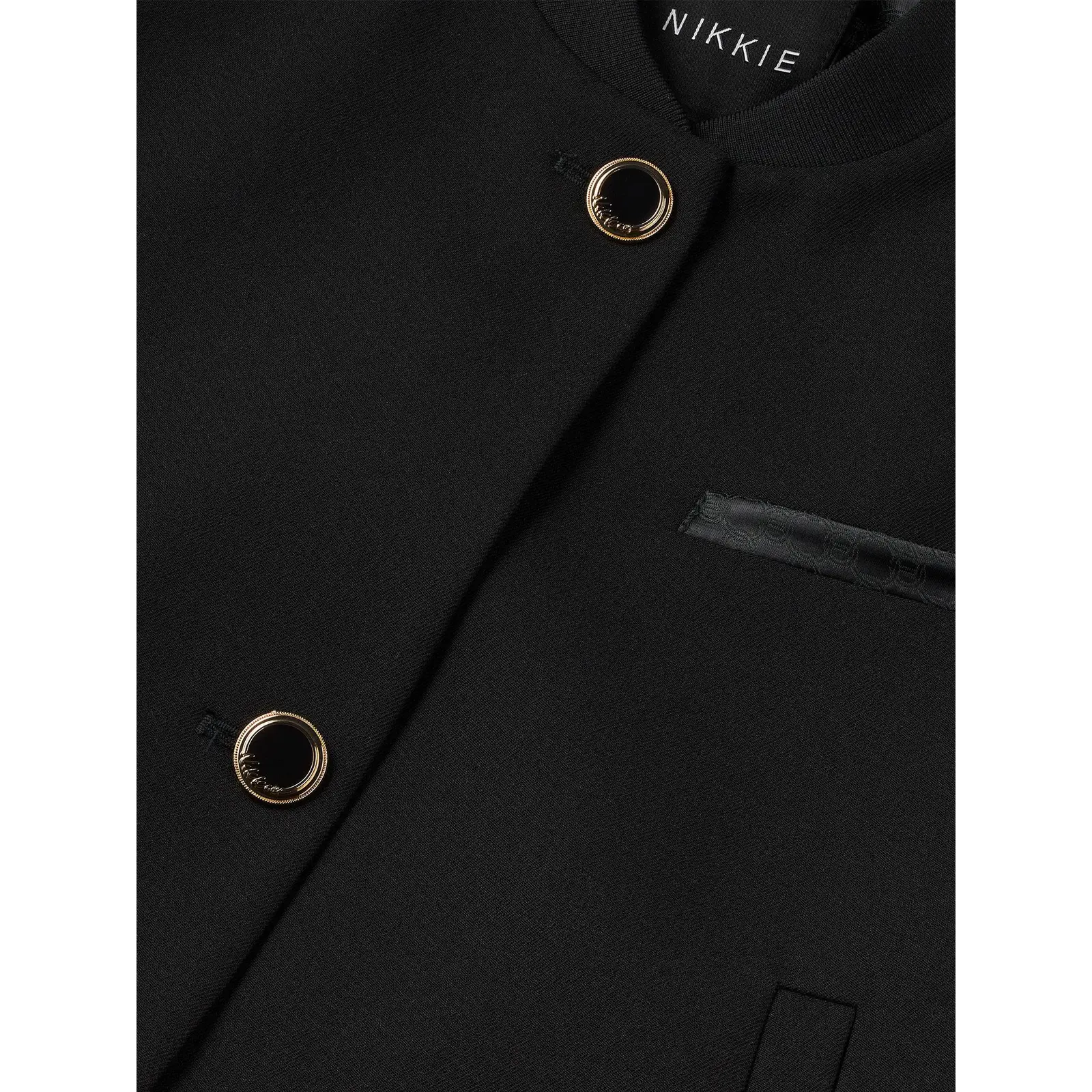 Nikkie Bomber Jacket Oakland Black Nikkie