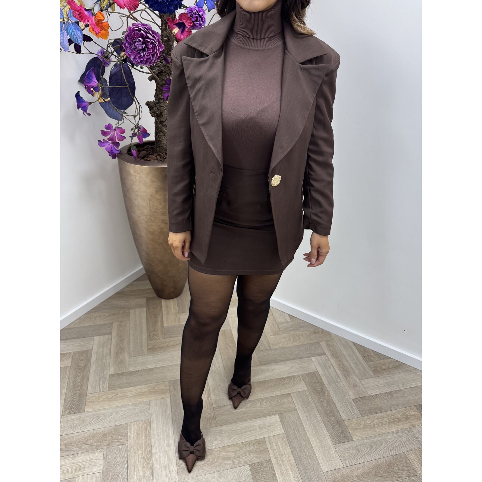 2 delige set Valerie choco