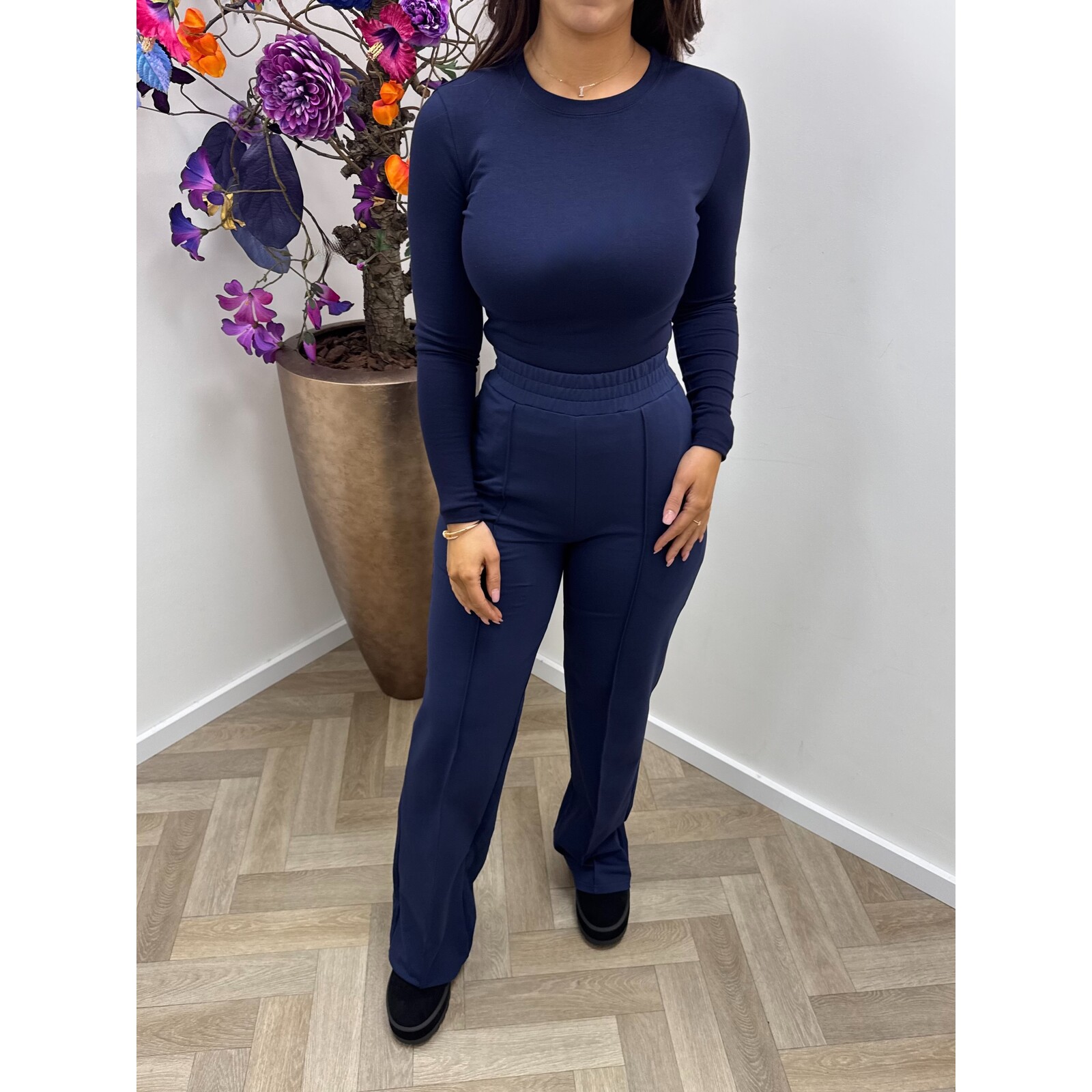 Basic top By Swan HS9963 Navy