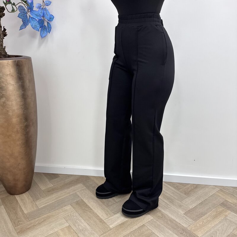 Perfect Pants By swan Straight leg HS6169 Black