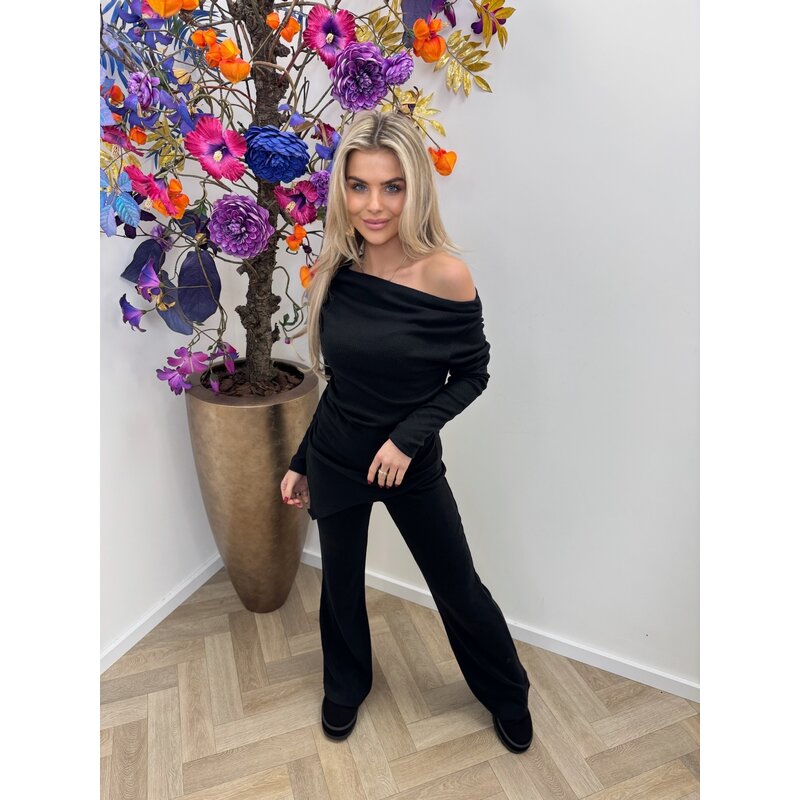 2 delige set Melien black